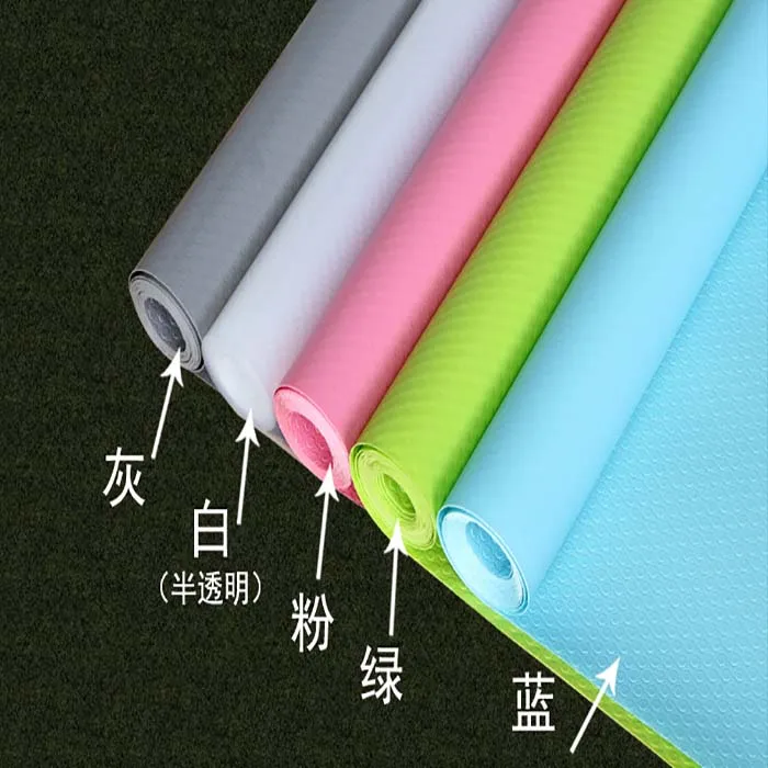 Easy to Cut Kitchen Cabinets Drawer Refrigerator EVA Shelf Liners Mats Roll