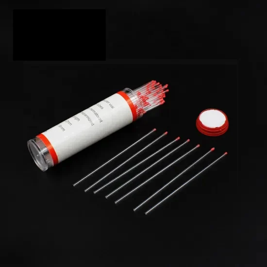 Red Glass Capillary Tube With Sodium Heparine