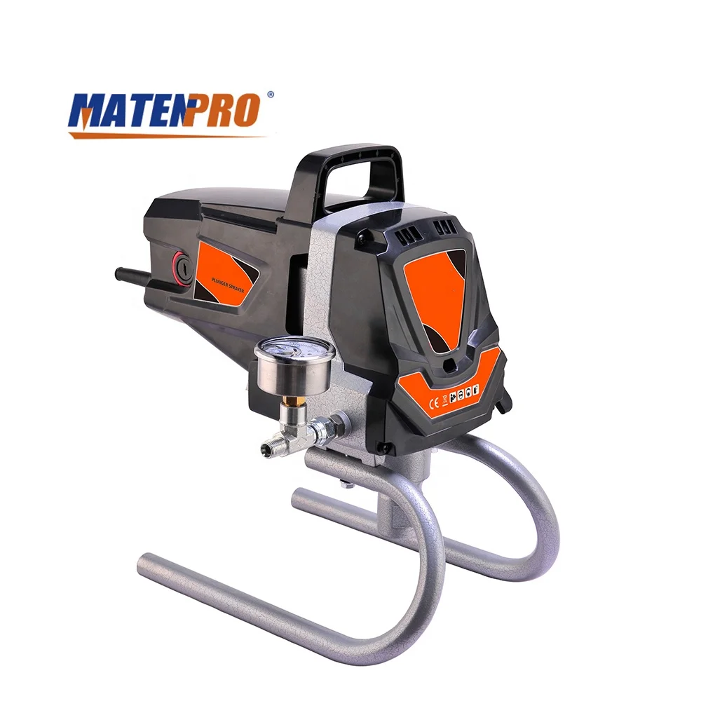 
Portable Electric Airless Paint Sprayer piston pump 1100W with CE Painting MT-2100 