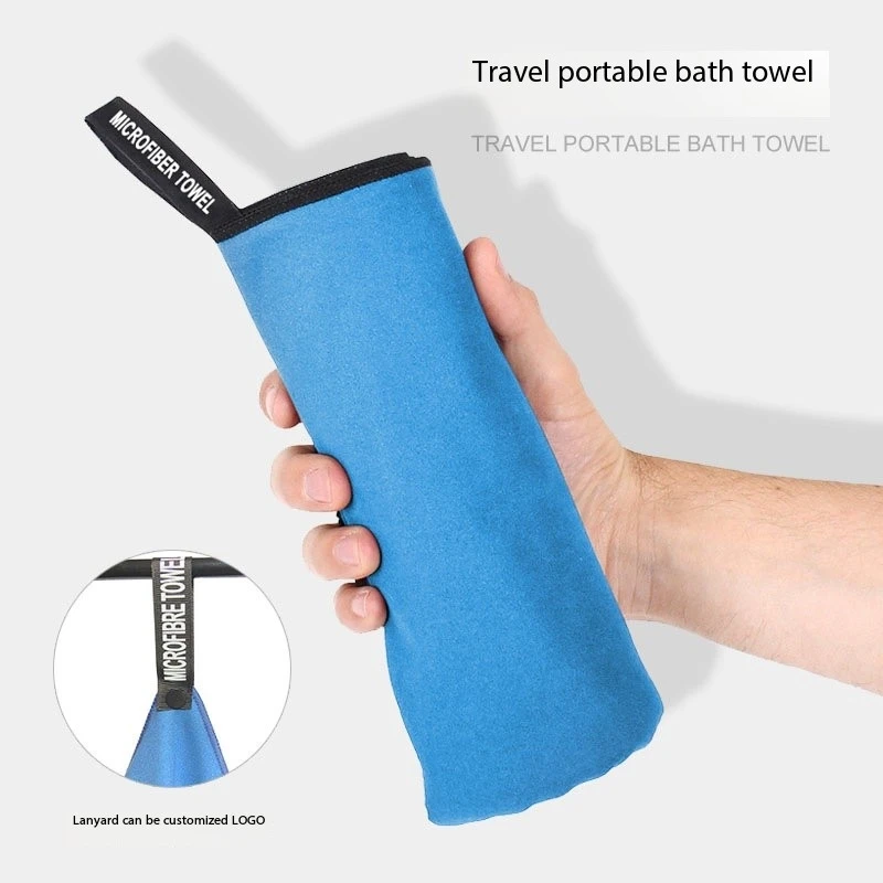 Super Absorbent OPP Bag Pack Microfiber Quick-dry Towel Double-sided Velvet Sports  Portable for Swimming Fitness Towel