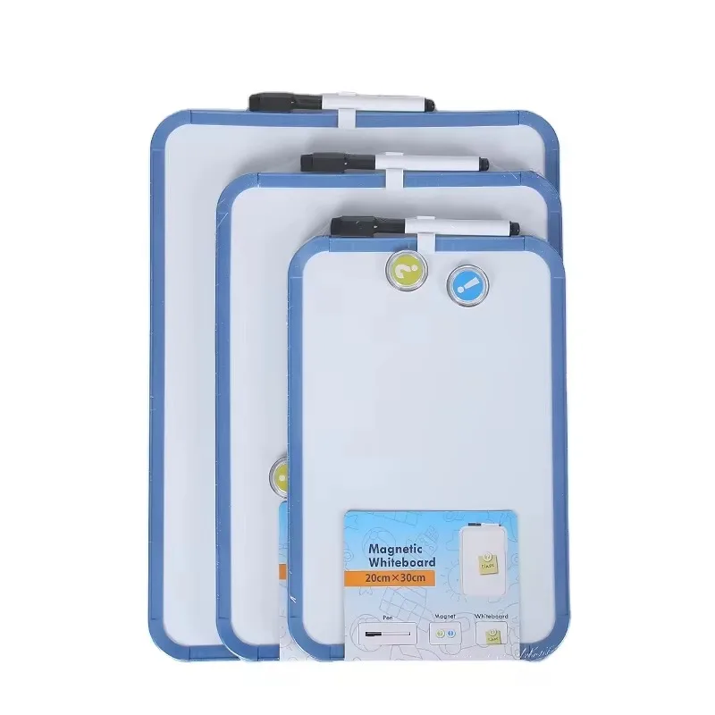 Eco-Friendly 9*12 Inch Double Sided  Dry Erase Small Memo Lap WhiteBoard
