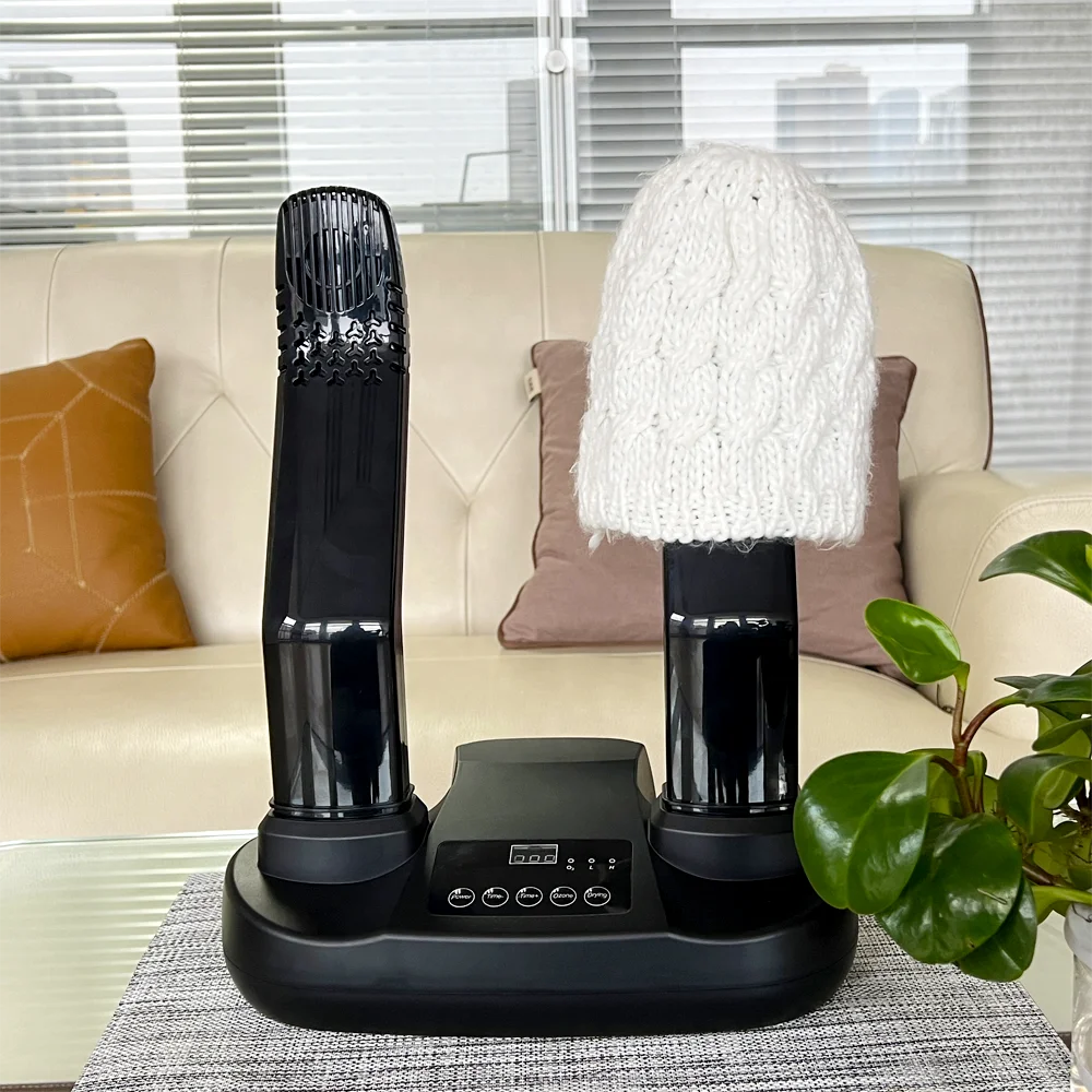 Shoe Dryer With Timer portable Electric Shoe Warmer Ozone Sterilizer Dehumidify Ozone Helmet Dryer Ski foot Boot Dryer