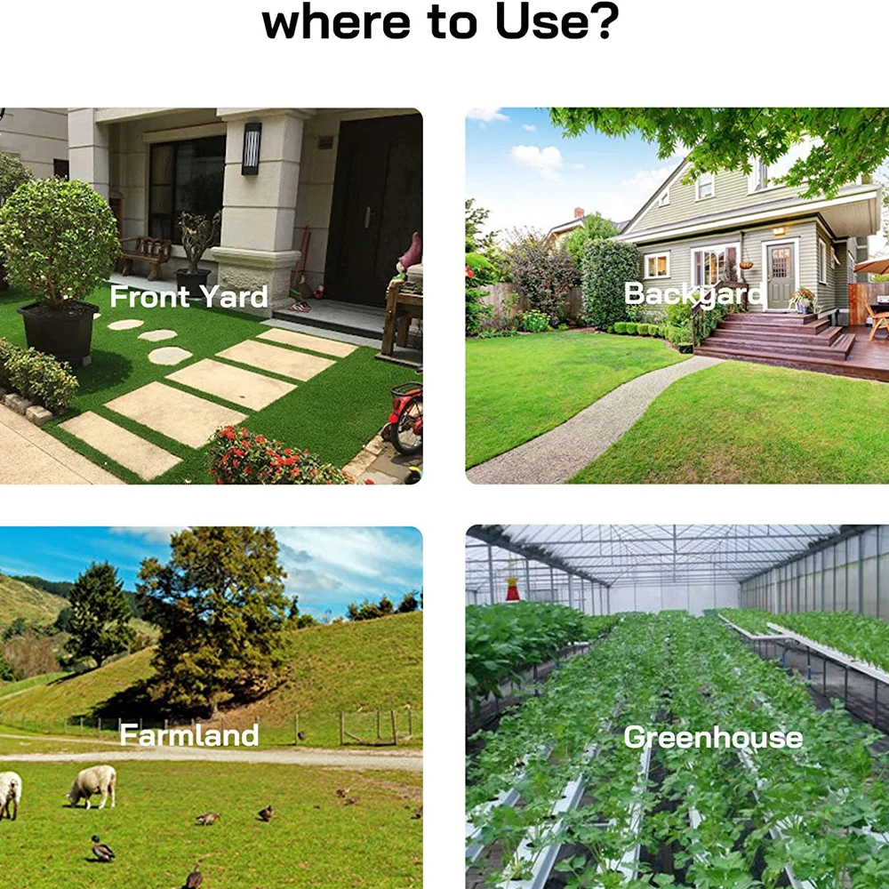 Rehent Tuya Smart Garden WiFi Touch Panel to Control Irrigation Water Timer System Sprinkler Controller