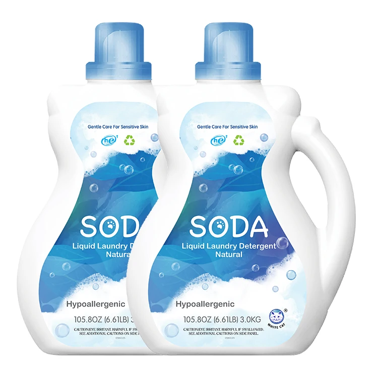 Laundry For Oem Bottle & Cleanser Baby Sensitive Unscented Liquid Detergent Laundry