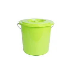 Plastic Bucket with Lid with Cover Water Pail Bucket Factory Hot Sale 10L 13L Carton Storage Multipurpose BUCKETS 