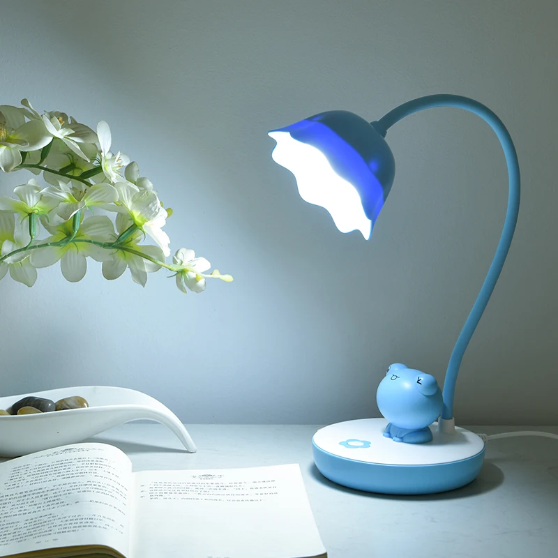 Enjoy Domain LED eye protection learning office dimming color changing student desk bedroom cartoon gift desk lamp