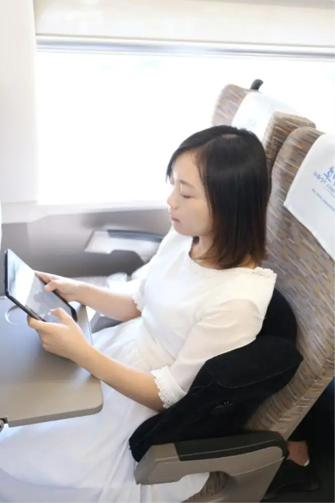 Airgoods New Arrival Inflatable Air Travel Pillow With Washable Cover