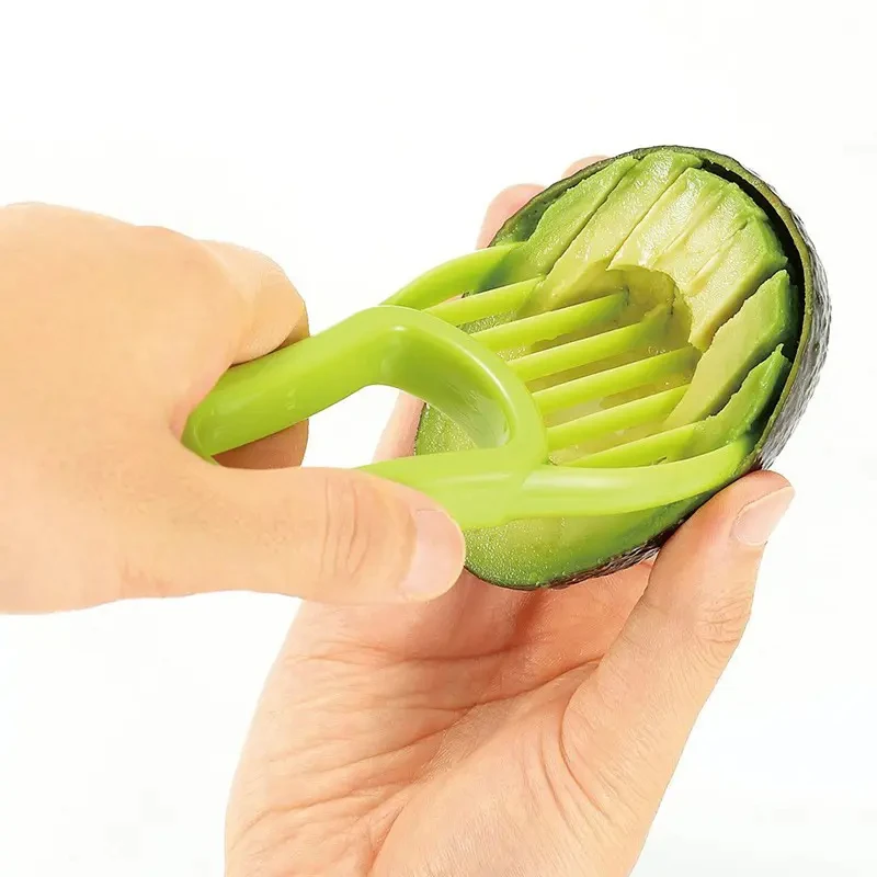 Kitchen Small Gadgets Avocado Peeler Knife Avocado Slicer Fruit Cutting Tool Avocado Corer Fruit Pulp Separator