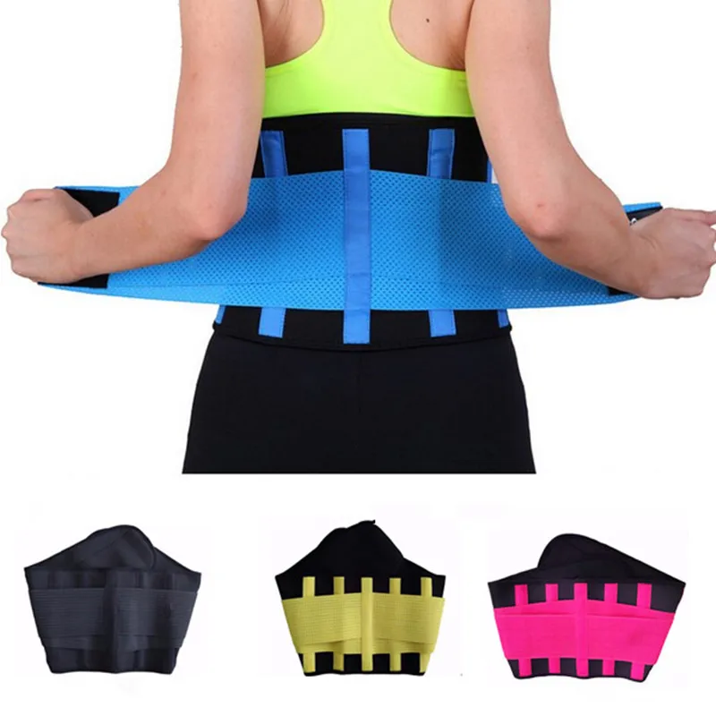 Women Sweat Waist Trimmer Underbust Double Belt Stretchable Corset Sport Girdle Belt Waist Trainer