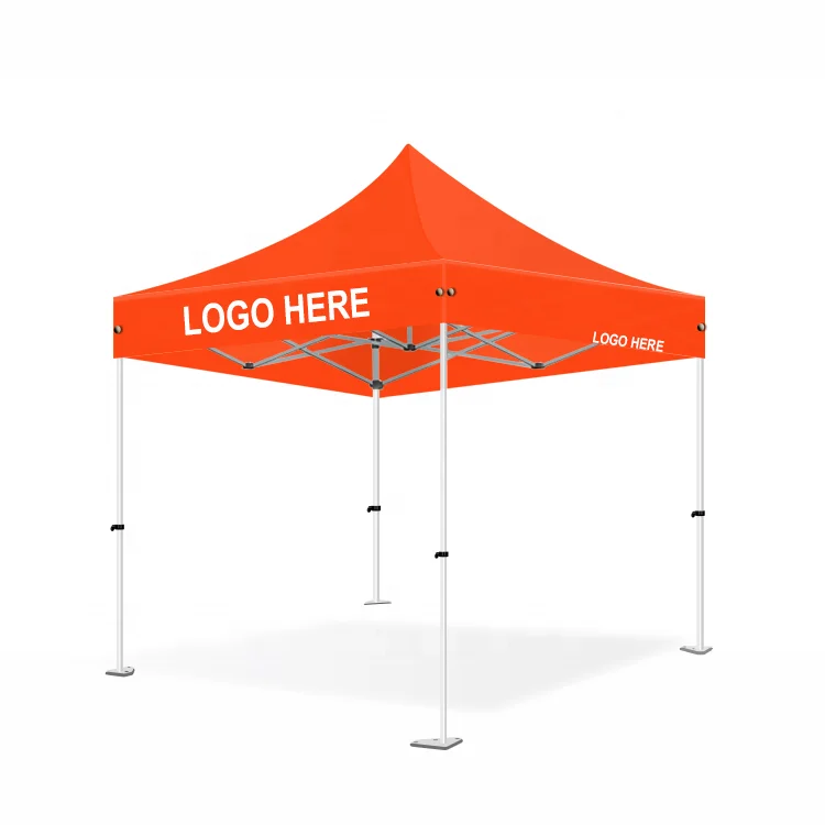 Outdoor Folding Trade Show Tent Gazebos Custom Event Tent 10x10ft Pop Up Awning Gazebo