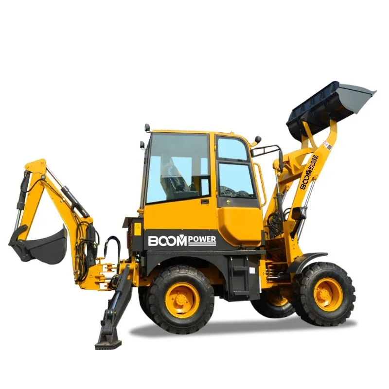 small hydraulic bucket farm micro China brand new sale Chinese compact mini articulated backhoe loader machine for sale