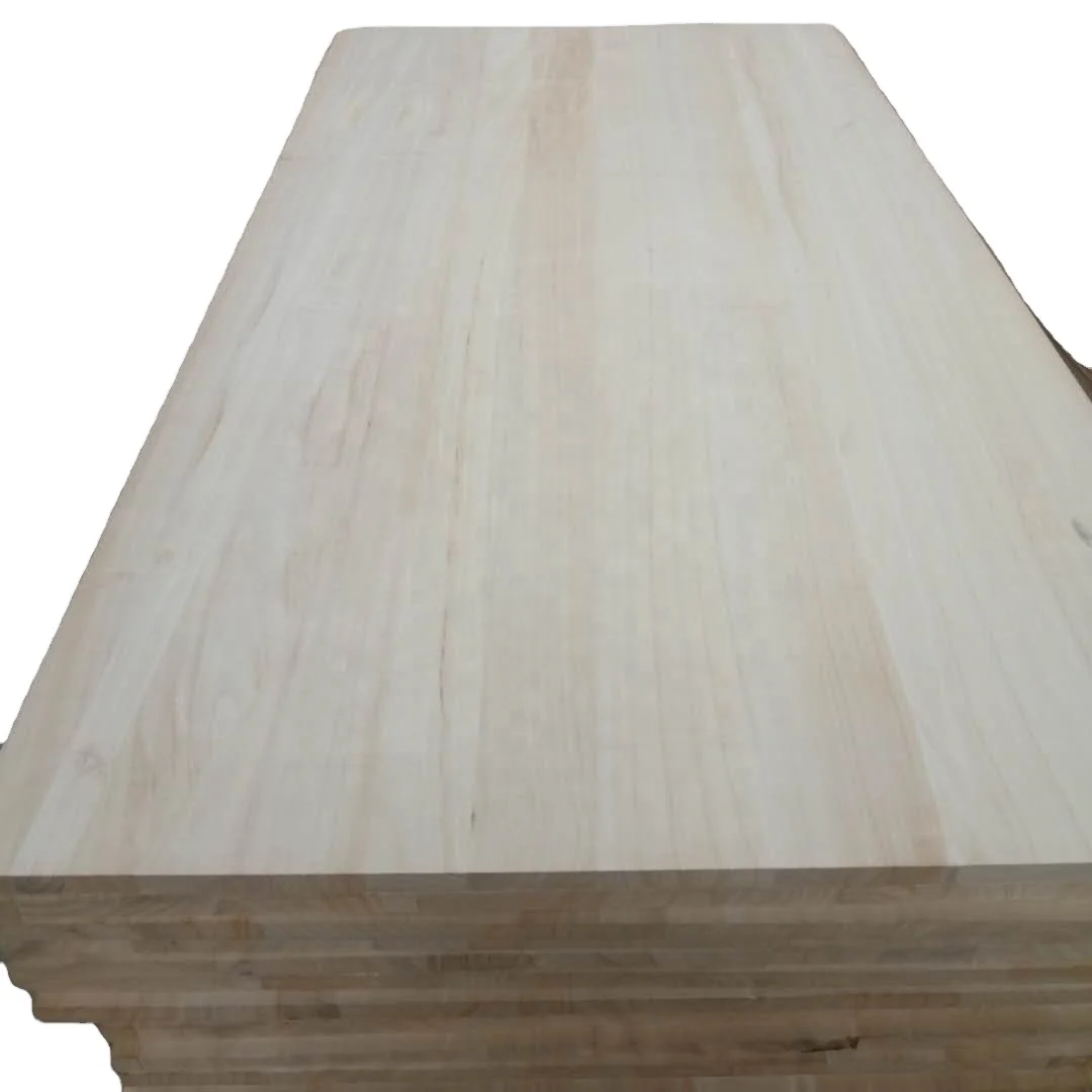 Manufacturer customizes the length and thickness of high-quality paulownia boards and pine boards in different sizes