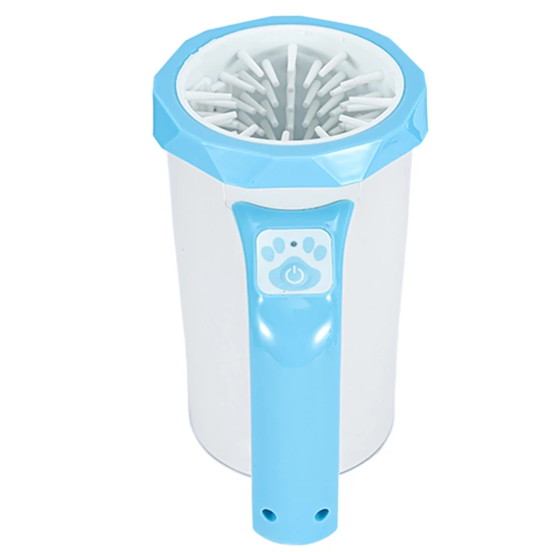 Cute Design China Supplier Silicone Portable Equipped With Charger Pet Foot Washing Cup Dog Paw