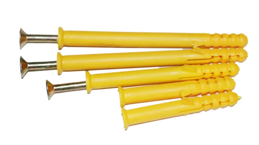 
Self Tapping Screw with Nylon Anchor Plastic Sleeve 