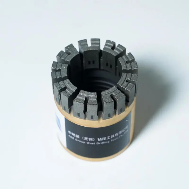 Diamond bit HQ NQ NW HW high quality geological turbo type design impregnated diamond core bit
