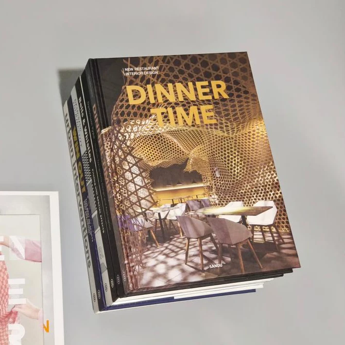 Custom Factory Adults English Dust Jacket Hardcover Book For Adult Story Books Printing Magazine