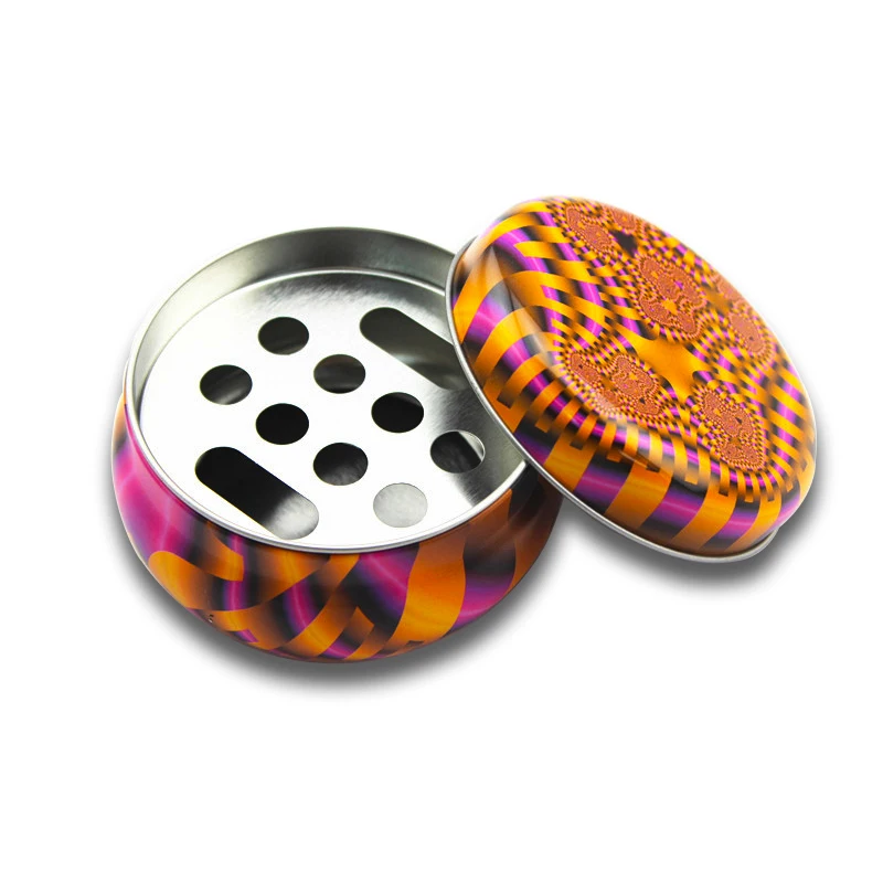 2024 Wholesale Custom Printing Round Candle Tin Box Metal Tin Can