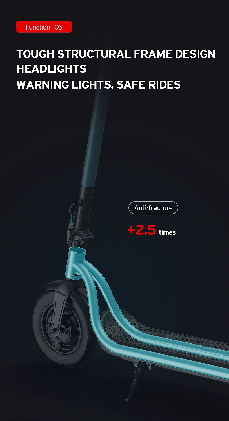 Free eu warehouse e adult electric scooter 10inch in
