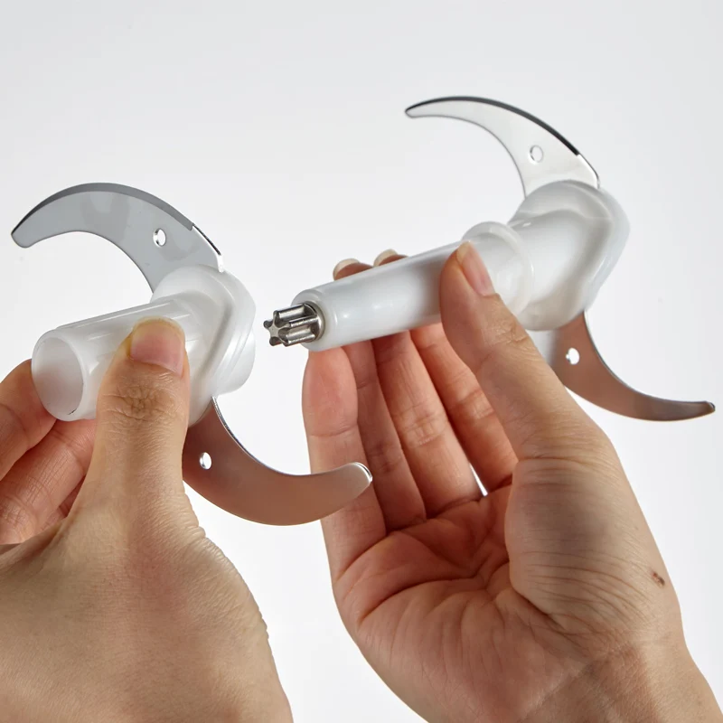 Factory Customization Gaopeng Glass Meat Grinder  Stainless Steel Chopper Bowl Vegetable Mixing Grinder Electric Food Chopper