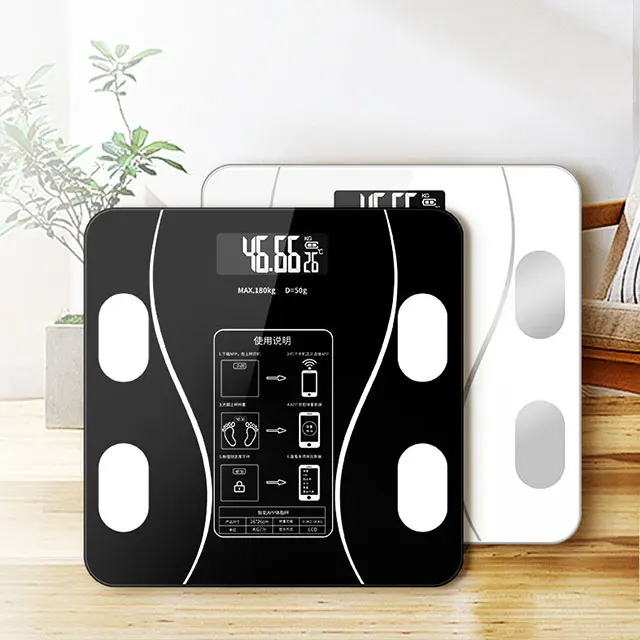 Smart scale BMI digital smart wireless digital bmi bathroom weight scales