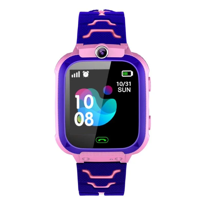 Child Watch 2021 Newest Model Q12 Kids Smart Watch Waterproof SOS Smartphone LBS Multi-lingual baby watch For boys and girls