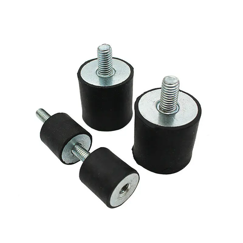 China Factory High Quality Rubber Threaded Buffer Rubber Bracket Shock Absorber Foot