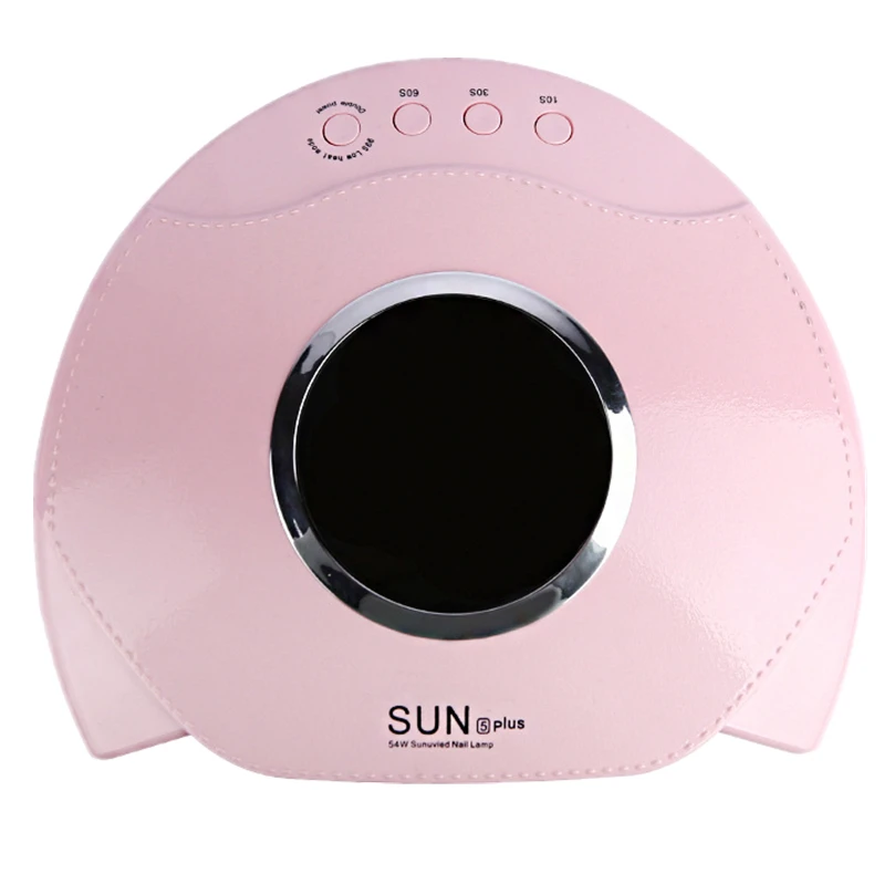 2020 Top High Quality Sun Lcd Screen Salon 54W Power File Gel Curing Uv Led Nail Lamp For Polish Dryer With Ce Certificate