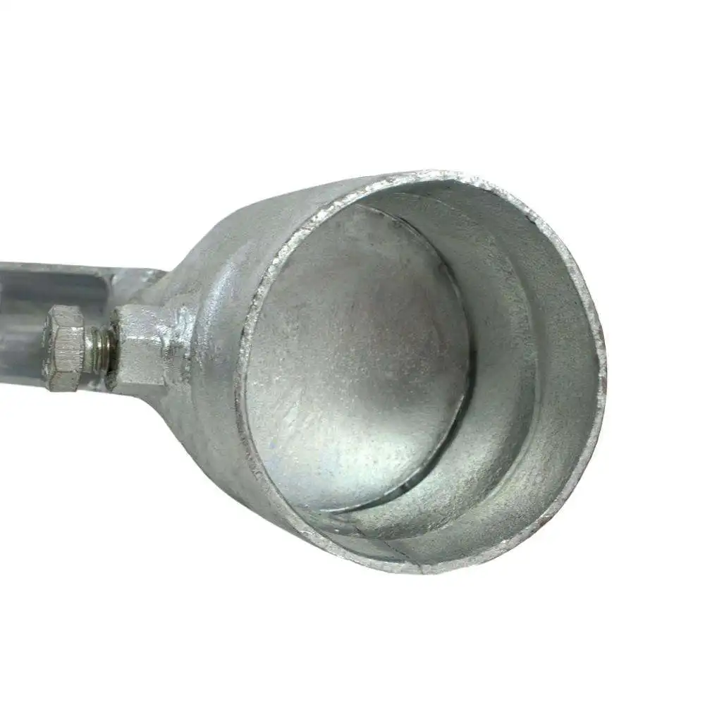 Chain Link Fence double Barbed Wire Arms/Galvanized Barb Wire Extension Arms