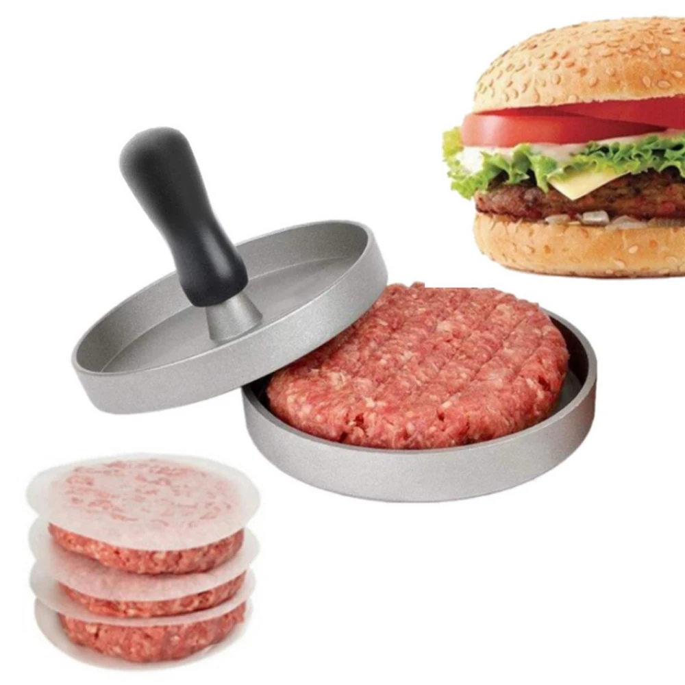 Burger Tools Perfectly Formed Hamburger Meat Maker Non Stick Patty Manual Burger Press