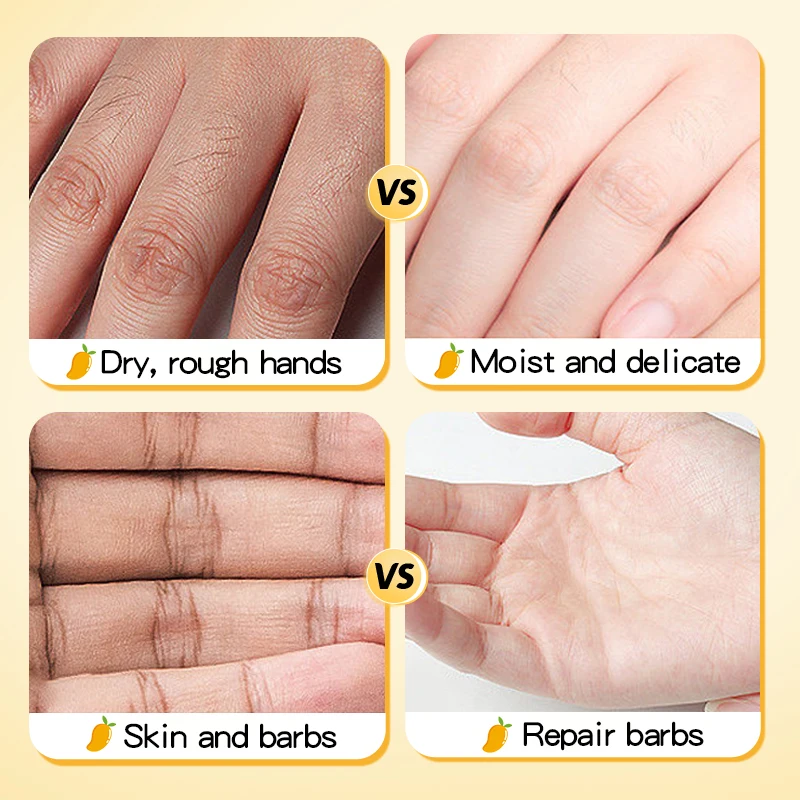 OEM SADOER Korean Style Fruit Peach Banana Mango Anti Aging Moisturizing Whitening Organic Hand Skin Care Vitamin C Hand Cream