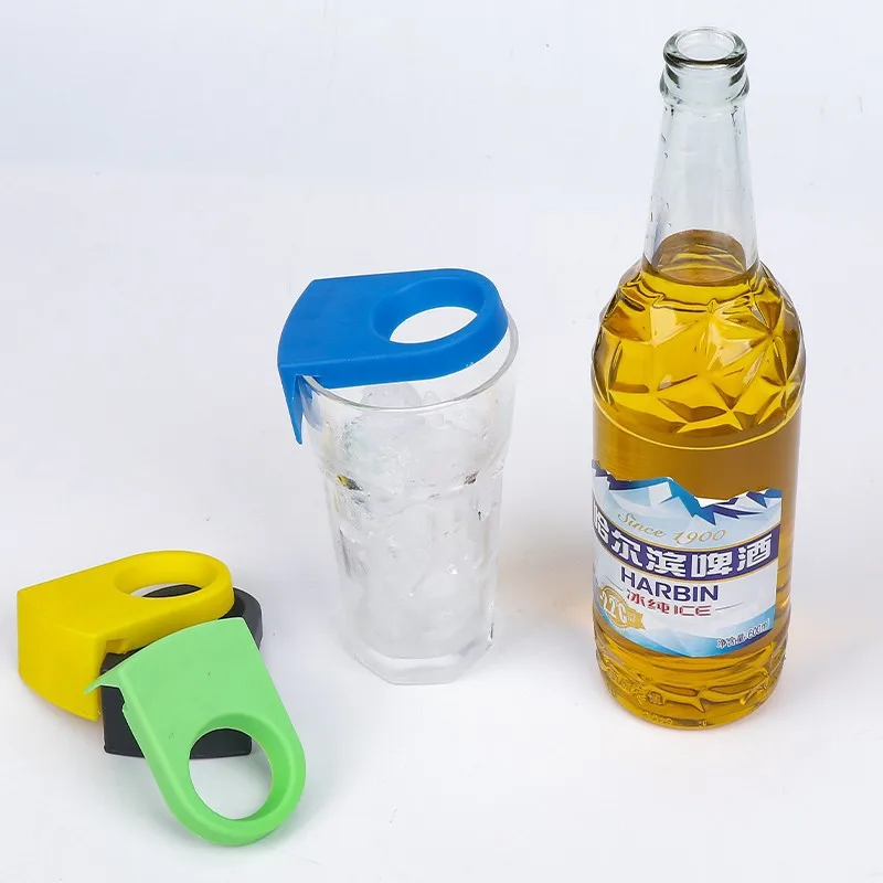 custom Stabilizing Beer Bartenders Bracket Plastic KTV Pub Bar Accessories Bottle Holder Clips for Cocktail CoronaRita Margarita