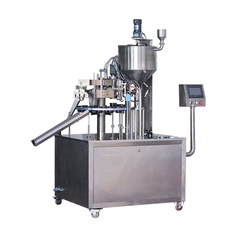 AKFULUKE Automatic Pipe Liquid Filling Machine Hand Cream Filling Package Filling And Sealing Machine