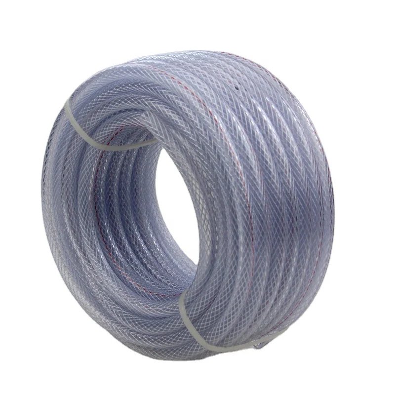 Flexible Transparent Pvc Clear Fiber Reinforced Water Supply Hose Tube