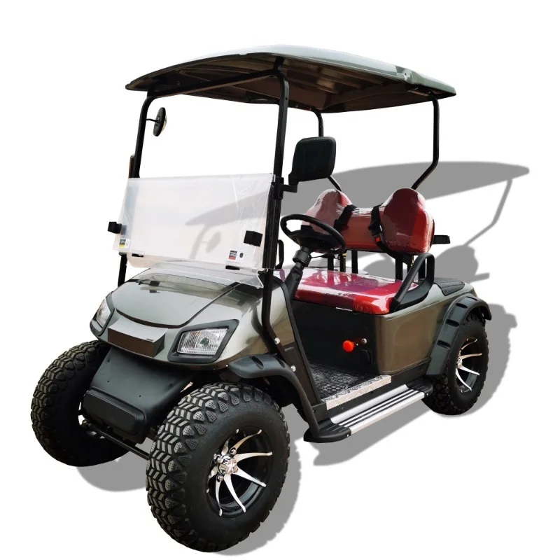 2/4/6/8 Seats Metal Steel Plastic Hunting Golf Cart Electric off Road Golf Carts Car Buggy  Curtis Controller golf buggy price