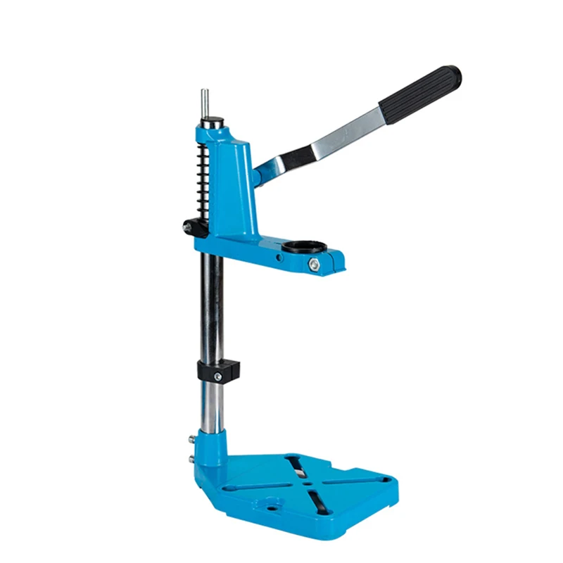 Aluminum  Drill Press Stand Small Drill Stand  With  One Clamp Mobile Stand Drill Herramientas De Carpinteria
