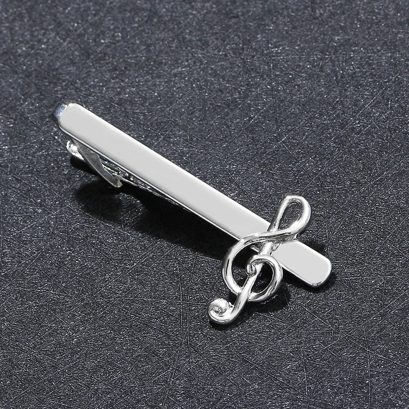 Wholesale Tie Clip Custom Metal Silver Black Gold Simple Blank Tie Bar Tie Pin for Men