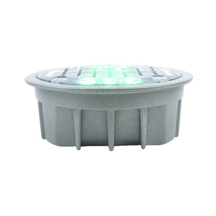 LED Aluminum Alloy Roadway Round embedded high quality Solar Road Studs