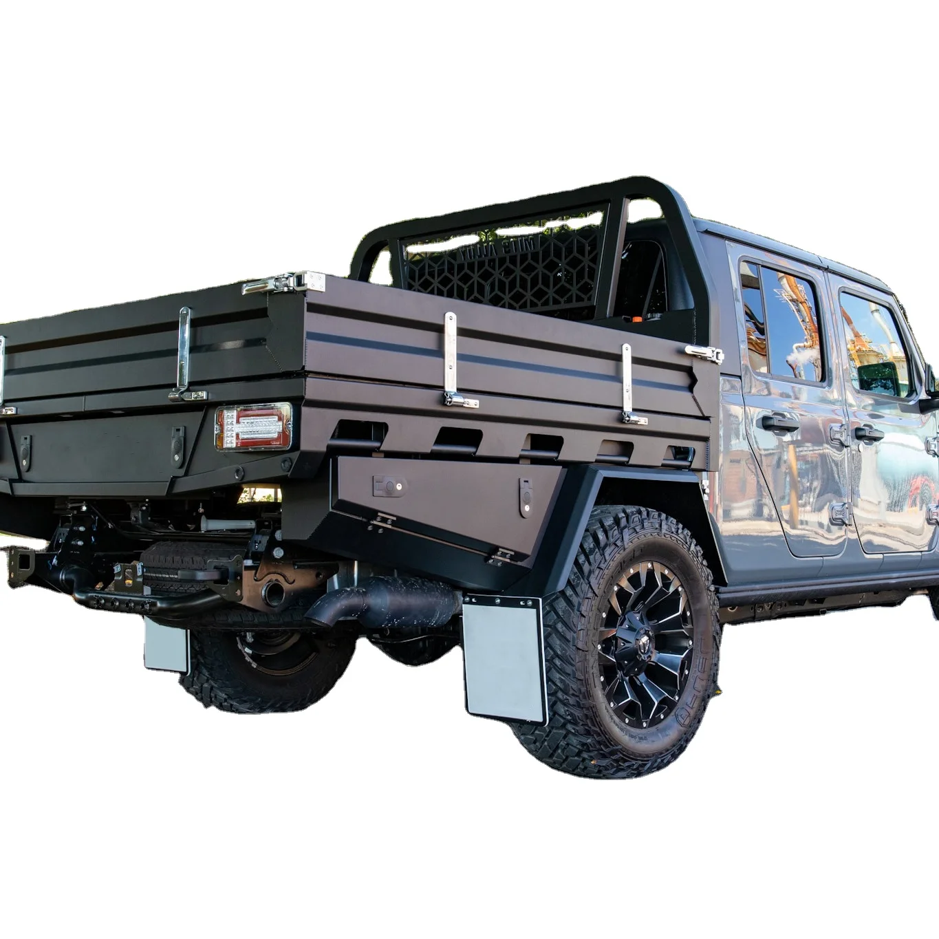 Двойной/одинарный/дополнительный алюминиевый кабина 4X4WD Ute лоток и навес для пикапа