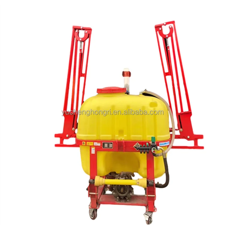 Tractor mounted 6m/10m/12m 200-1000 litres boom sprayer