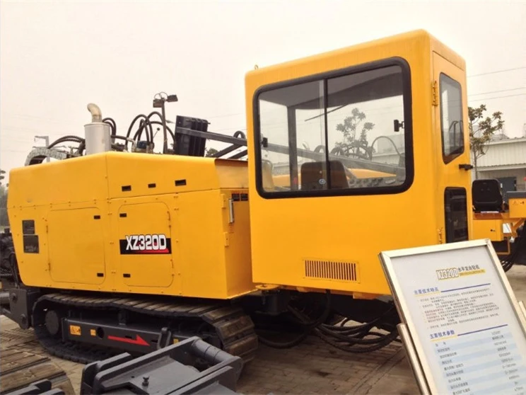 Гидравлическая Горизонтально направленная буровая установка XZ320E с скоростью движения 20 м/м головка для горячей продажи