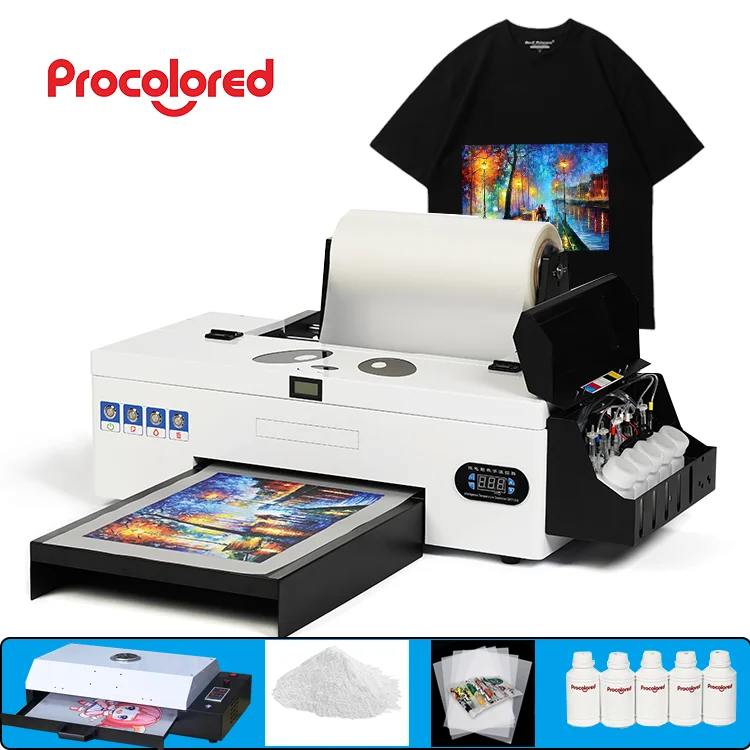 2022 Procolored 30 cm L1800 Roll Feed DTF Inkjet Printer