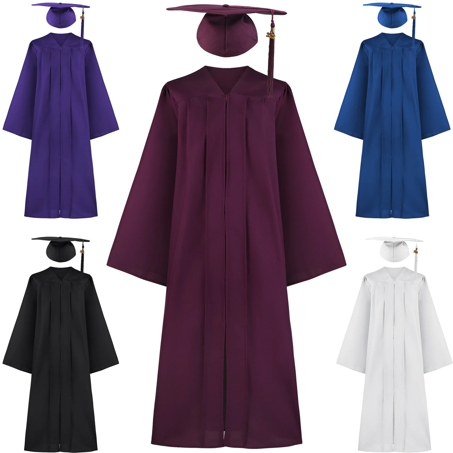 graduation gowns 2024 university graduation gown high quality graduation gowns designs wholesale customization