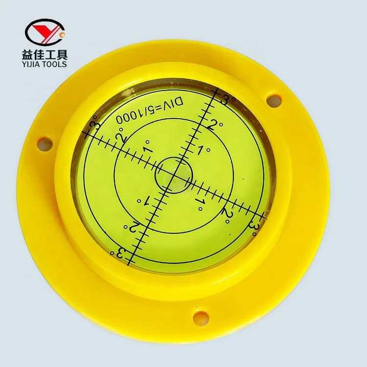 YJ-CR906717 bullseye screw holes bubble level vials