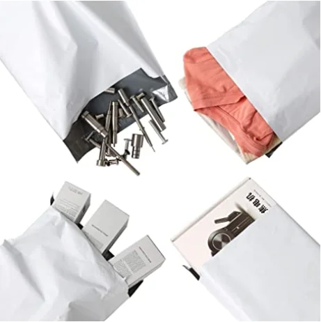 Poly Mailer Bags Plastic Poly Bags Shipping Bags Wholesale Cheap High Quality Courier White Strong Adhesive Shoes & Clothing