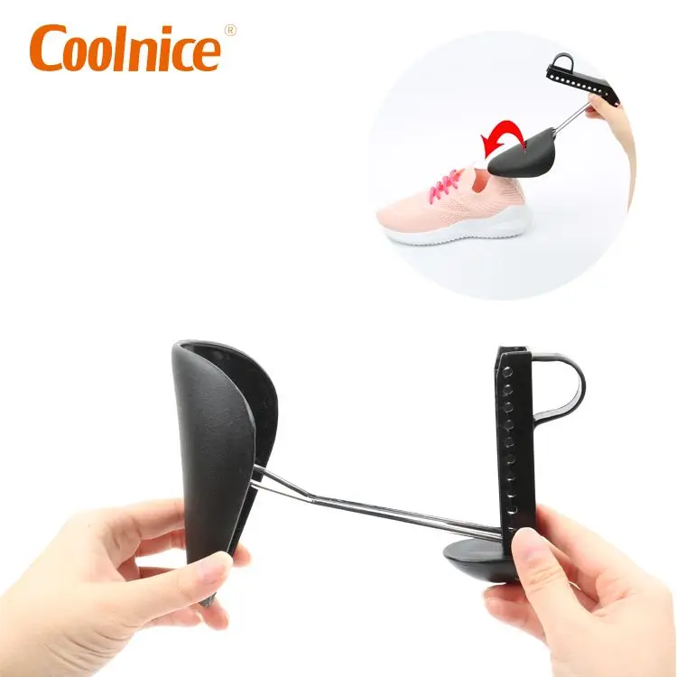 Plastics Adjustable Length Shoes Shaper Shoe Tree Toe and Heel Guard Shoe Form