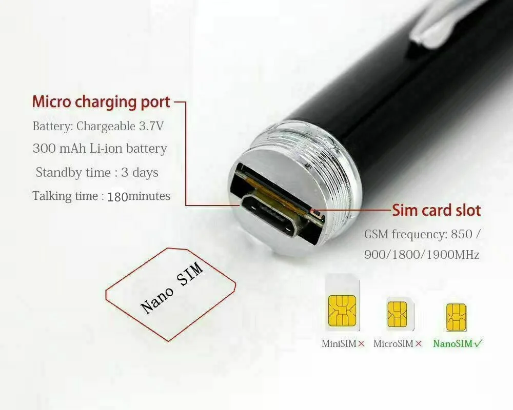 Корпус ручки для GSM Pen VIP PRO USB ручка с