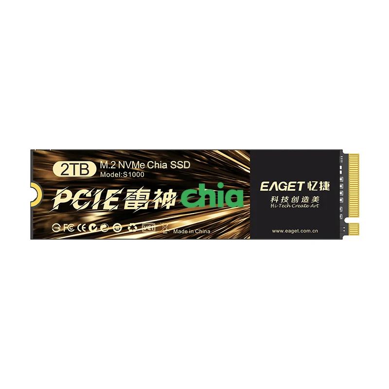  EAGET 128 ГБ 1 ТБ 2 PCIe 2280 Bitcon горно-Чиа Майнер M.2 M2 NVMe диско HD