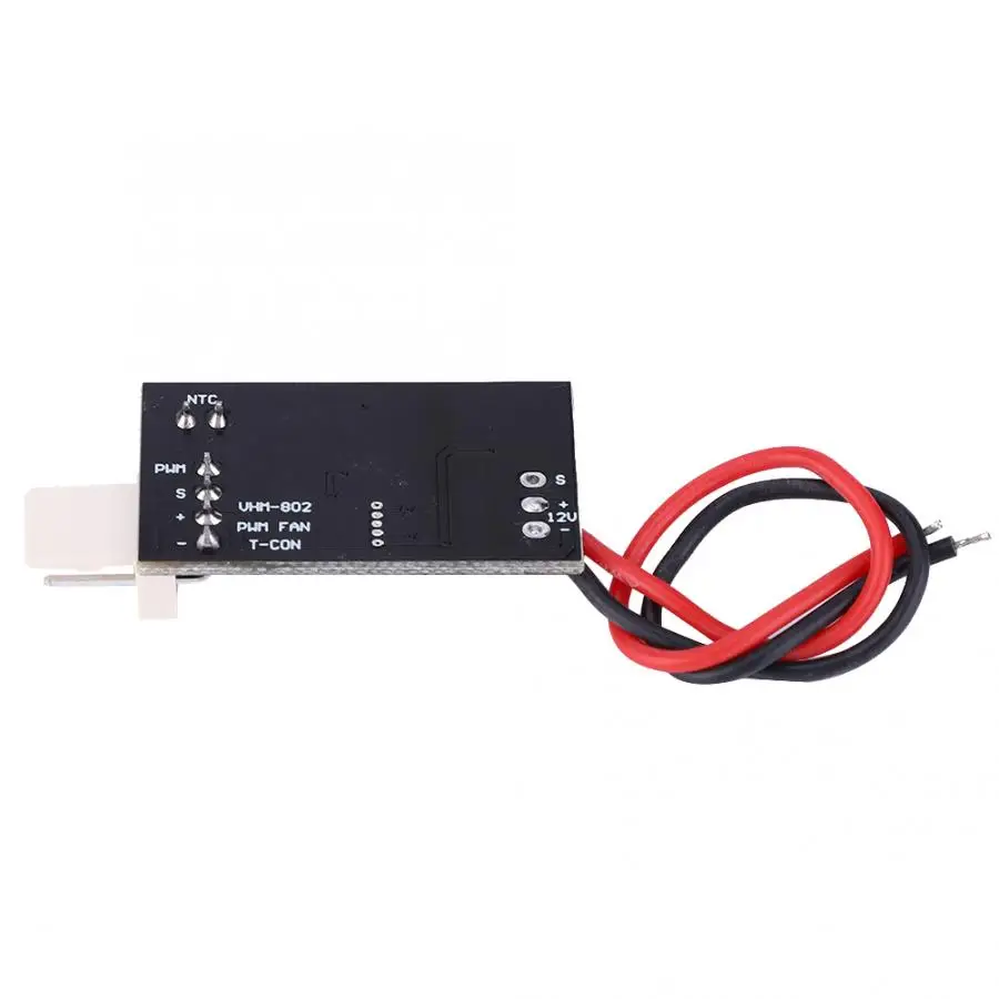 VHM-802 12V PWM 4-Wire Temperature Speed Controller Governor for PC Fan Working 8-18V