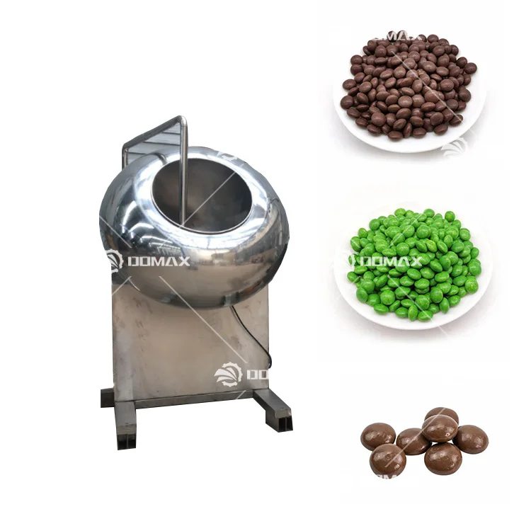 Discounted Sugar Pan Candy Polishing Steel Mini Chocolate Automatic Tablet Seed Film Coating Machine For Candy