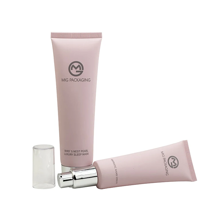 Skincare Toothpaste Tubes Low Price Plastic Empty Airless Pump Cosmetic Packaging Makeup Base Cream Tube With Pump